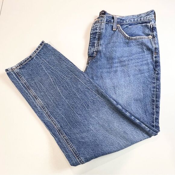 J. Crew Slim Boyfriend Premium Edition Lightly Distressed Button Fly 32 - Picture 15 of 15